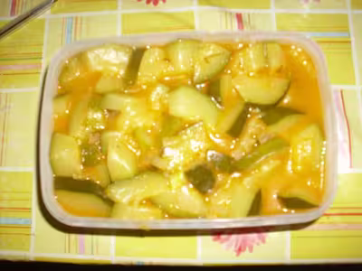 Recette WW: Courgettes à la grecque