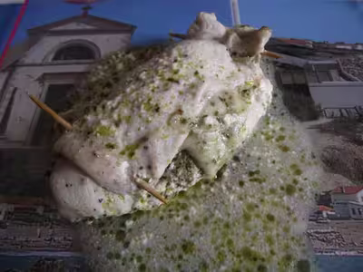 Blanc de dinde mozarella et pesto