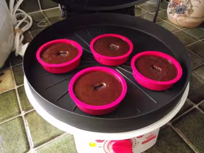 Tarte express au chocolat aux carrés