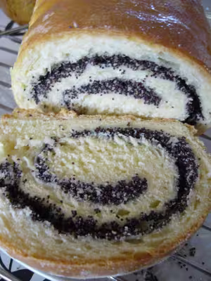 Brioche aux graines de pavot