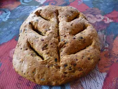 Recette Thermomix: Fougasse au chorizo