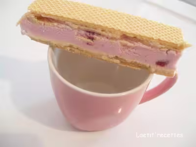 Crème glaçée façon cream crisp par Bonne fée