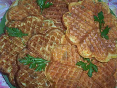 Gaufres aux légumes