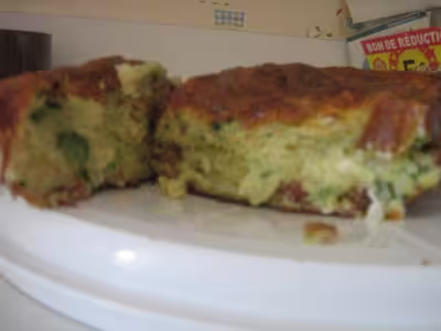 Cake chèvre courgette