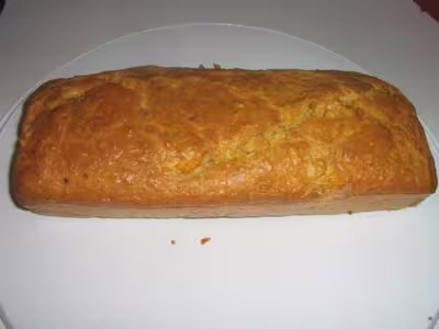 Cake aux crevettes et au curcuma