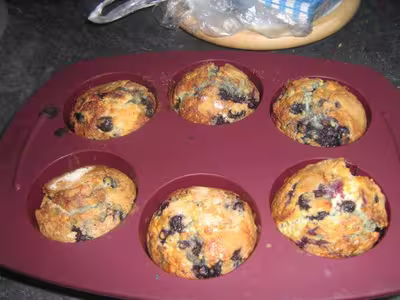 Muffins à la myrtille