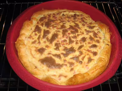 Tarte au fromage de chèvre