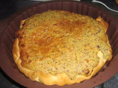 Tarte aux noisettes et à l'orange
