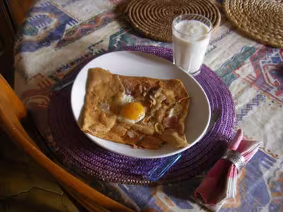 Galettes de blé noir aux sarrasins et au miel