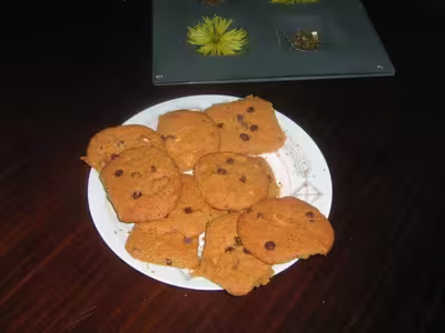Cookies aux 3 chocolats, noisettes