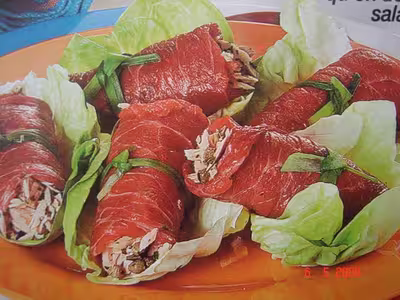 Recette WW: Roulades de grison au thon