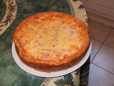Quiche Lorraine sans pâte