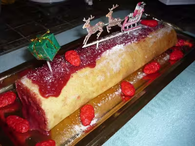 Recette Thermomix: Bûche aux pralines par yomajo