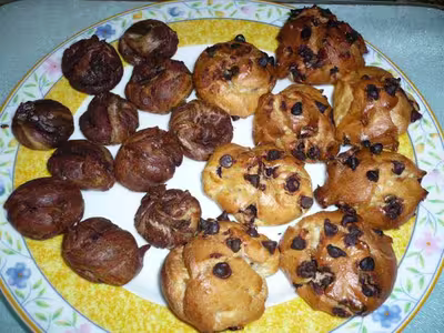 Thermomix: Chouquettes aux pépites de chocolat