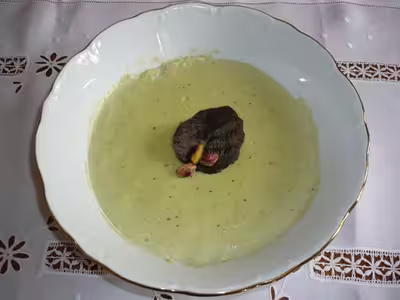 Thermomix:Crème pâtissière à la pistache, chocolat