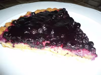 Recette Thermomix: Tarte aux myrtilles par yomajo