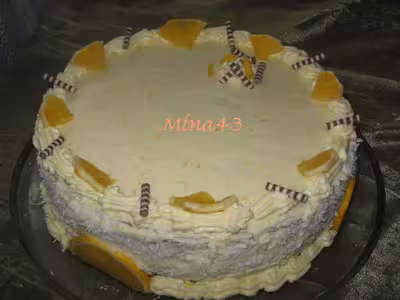 Gâteau à la crème d'orange