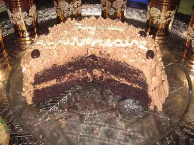 Gâteau black magic cake