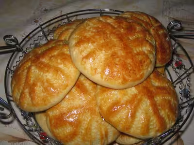 Mini khobz (brioche à la semoule)