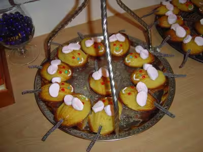 Petites souris pour anniversaire à l'école ! par caïpirina