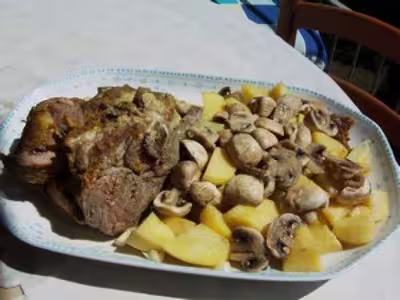 Gigot d'agneau à la vapeur