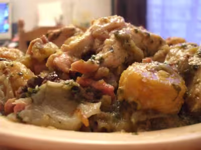 Poulet sauté aux bananes plantains par pastifab