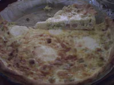 Quiche poireaux et lardons par Elo83140