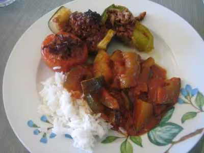 Recette WW: Courgette farcie par noisette50