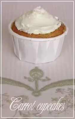 Gâteau à la carotte version cupcakes