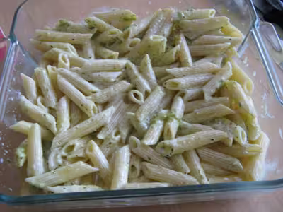 Pennes en gratin