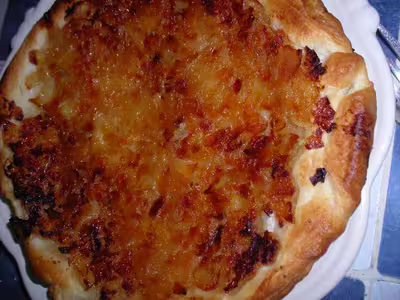 Tatin caramélisé échalotes et oignons