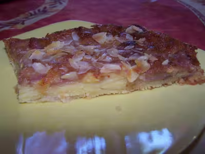 Gâteau invisible pommes-poires