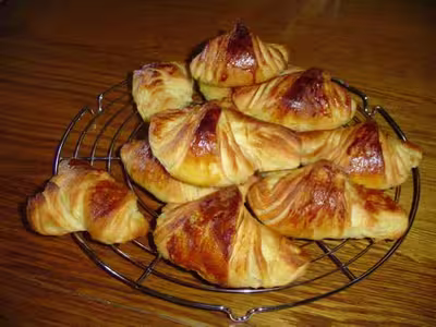 Croissants étape par étape