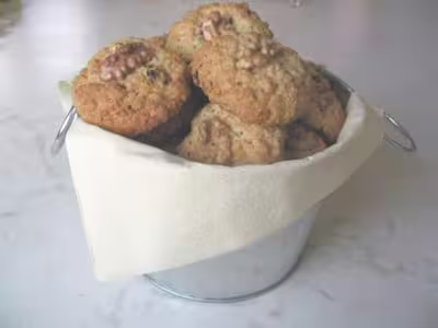 Biscuits aux flocons d'avoine, raisins et noix