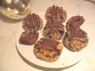 Bouchées chocolat, caramel