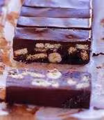 Carrés  moelleux au chocolat