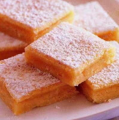 Carrés au citron