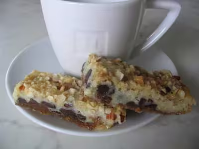 Croquants au chocolat et aux fruits secs