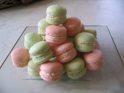 Macarons sucre cuit