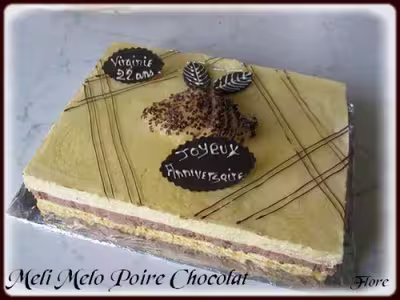 Méli-mélo poire chocolat