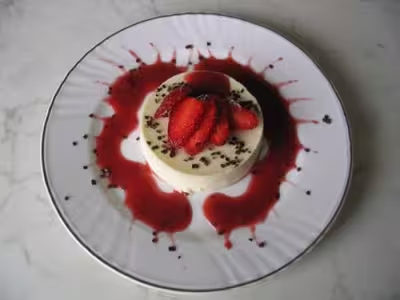 Panna Cotta au chocolat blanc