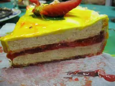 Gâteau mousse au champagne et fraises