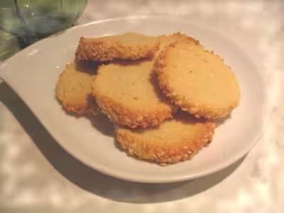 Sablés à la pâte d'amandes