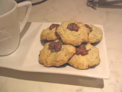 Sablés au pavot et à la vanille