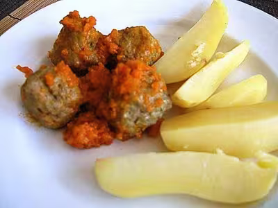 Recette Thermomix: Boulettes sauce légumes par nathan