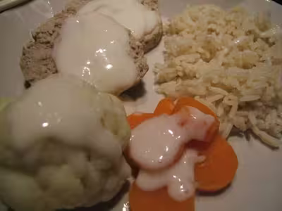 Thermomix: Roulé de veau avec ses légumes et riz