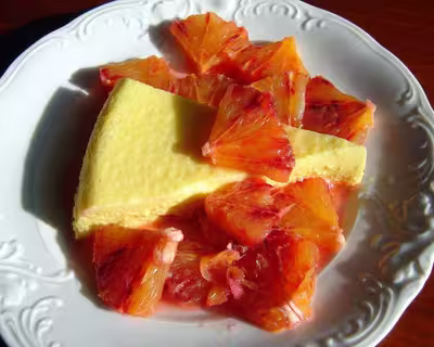 Recette Thermomix: Flan aux oranges sanguines par SandrinedeParis
