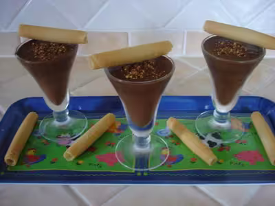 Mousse au chocolat très légère sans jaune d'oeuf