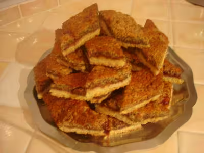 Nussechen " triangles aux noisettes " recette + ph