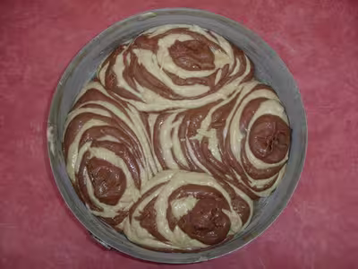 Gâteau marbré